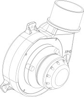 8732920429 Abgasventilator everp. Buderus Ersatzteil