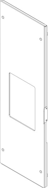 8732920434 Glastür kpl everp. Buderus Ersatzteil
