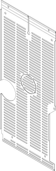 8732920437 Rückwand Verkleidung everp. Buderus Ersatzteil