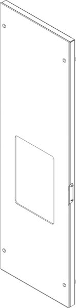 8732920448 Glastür kpl everp. Buderus Ersatzteil