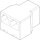 8732922632 Adapter RJ12 6P6C 2F-1F Buderus Ersatzteil