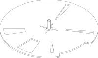 8732926137 Luftschieber everp. Buderus Ersatzteil
