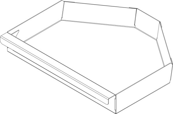 8732926169 Aschekasten everp. Buderus Ersatzteil