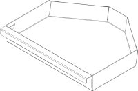8732926169 Aschekasten everp. Buderus Ersatzteil