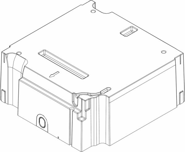 8733703232 Isolierung oben/unten Buderus Ersatzteil