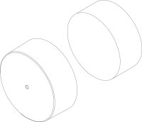 8735100029 Abdeckung + Isolierung D197 weiss everp...