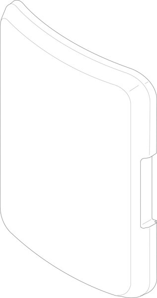 8735100273 Isolierung Handloch 500 schwarz everp Buderus Ersatzteil
