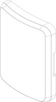 8735100342 Wärmeabdeckg Handl 750/1000 Schw everp...