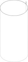 8735100596 Folienmantel P1000 blau everp Buderus Ersatzteil