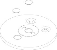 8735100690 Verkleidungsdeckel D600 schwarz everp Buderus...