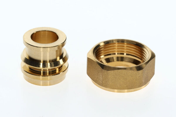 8735300339 Verschraubung 15mm (2x) Buderus Ersatzteil