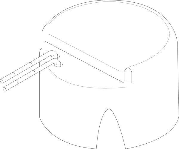 8735300450 Netzteil (Unterputz Dose) Buderus Ersatzteil