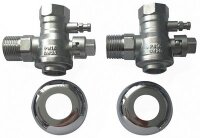 Buderus Wartungshahn Set 3/4 Unterputz 7738112296