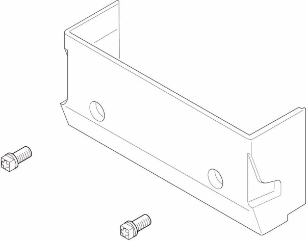 87377030480 Klemmenabdeckung hellblau everp Buderus Ersatzteil