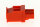 87377044860 Anschlussklemme 2-pol*** orangebraun Buderus Ersatzteil