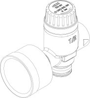 87377070170 Sicherheitsventil Manometer Buderus Ersatzteil