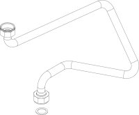 8737709153 Rohr Gas CHG Buderus Ersatzteil