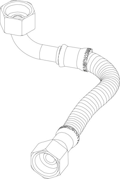 8738104739 Schlauch Buderus Ersatzteil