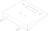 8738105328 Halter Regelgerät 120-820kW RAL 7016...