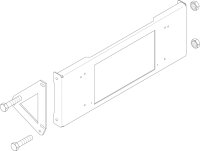 8738105329 Halter Regelgerät 1040-1850kW RAL 7016...