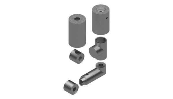 8738124284 Insulation RL+VL set WW180 SP Buderus Ersatzteil