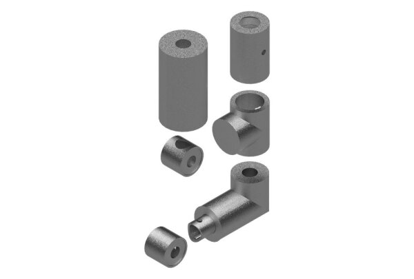 8738124285 Insulation RL+VL set WW240 Buderus Ersatzteil