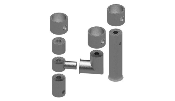 8738124287 Isolierung SRL set WW80 Buderus Ersatzteil
