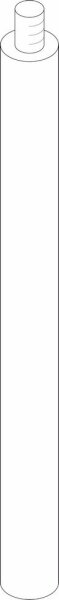 8738203230 Anode D33x700 / M 8x10 Buderus Ersatzteil