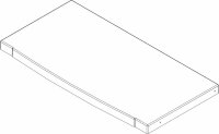 8738206051 Abdeckblech oben Buderus Ersatzteil