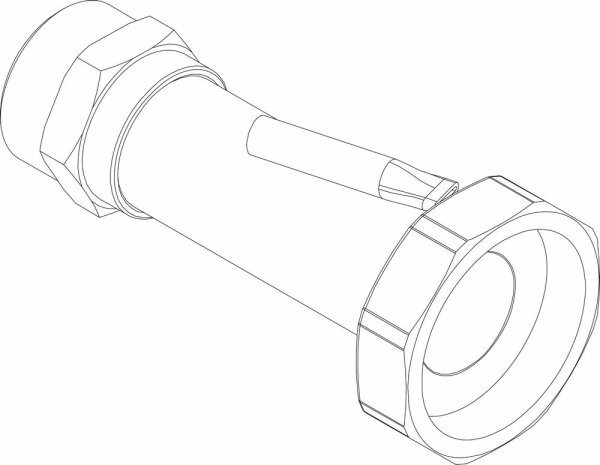 8738206155 Rohr f. Pumpe Sicherheitsgruppe Buderus Ersatzteil