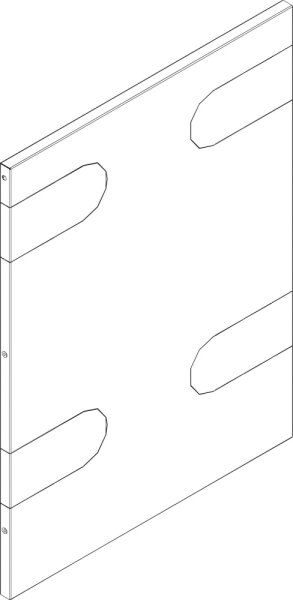 8738206779 Seitenteil Buderus Ersatzteil