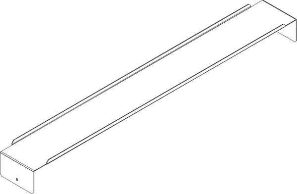 8738206784 Schiene oben Buderus Ersatzteil