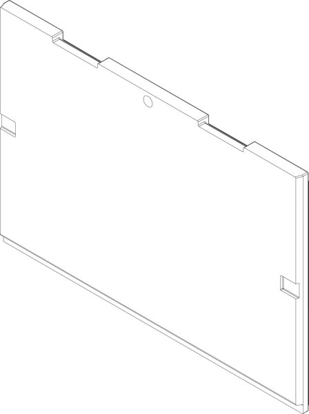 8738206982 Vorderwand EPP > 10 kW Buderus Ersatzteil