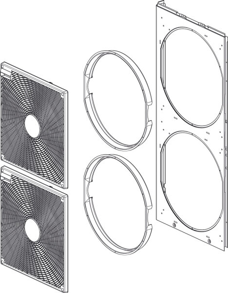 8738207337 Vorderwand 11-15 kW s/t Buderus Ersatzteil