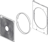 8738207340 Vorderwand 4-8kW Buderus Ersatzteil