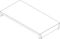 8738209095 Abdeckung oben Buderus Ersatzteil