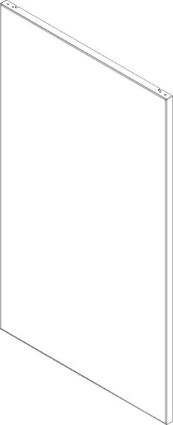 8738209426 Vorderwand IVT/Bu unten schwarz (Glas) Buderus Ersatzteil