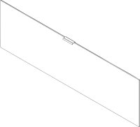 8738211381 Blende IVT/Bu schwarz (Glas) Buderus Ersatzteil