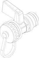 8738211417 Ventilhahn 1/2 PB2 Buderus Ersatzteil