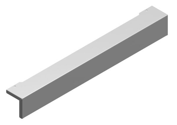 8738211605 Abdeckschiene silber Buderus Ersatzteil