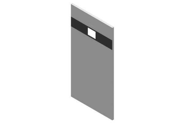 8738212177 Vorderwand metall Buderus Ersatzteil