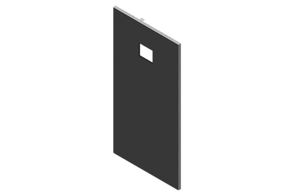 8738213673 Vorderwand oben schwarz Buderus HPP Buderus Ersatzteil