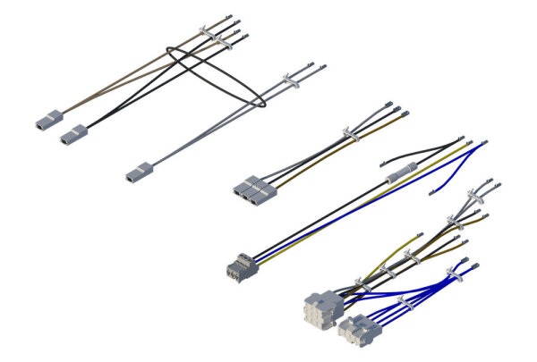 8738213800 Kabel-Set (Elektrischer Zuheizer 9 kW) Buderus Ersatzteil