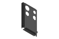 8738214815 Deckel hinten schwarz Buderus Ersatzteil