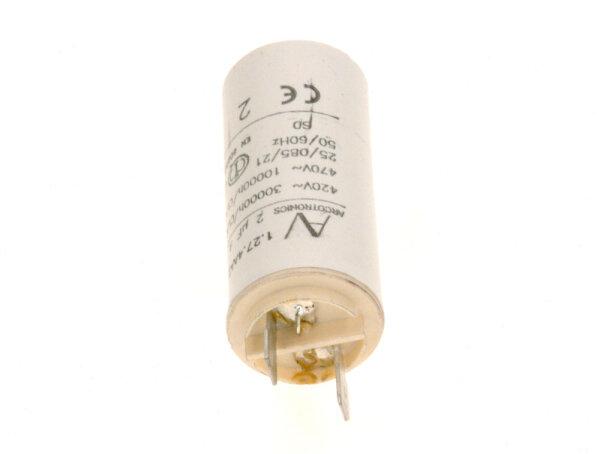 87387029220 Kondensator 2.0uF 470VAC Buderus Ersatzteil