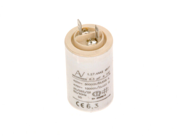 87387029230 Kondensator 6.3uF 470VAC Buderus Ersatzteil