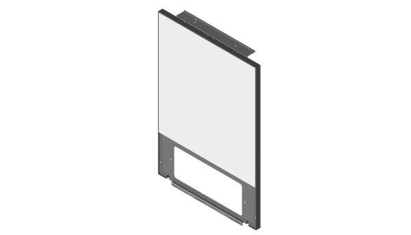 8738723435 Vorderwand oben weiss Bu (Glas) Buderus Ersatzteil