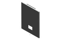 8738739059 Frontabdeckung Buderus (schwarz) Buderus...
