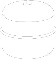 8738800589 Druckausdehnungsgefäß 18 l 1,5 bar...