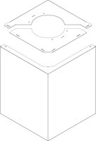 8738803761 Frontblende oben schwarz Figura everp. Buderus...